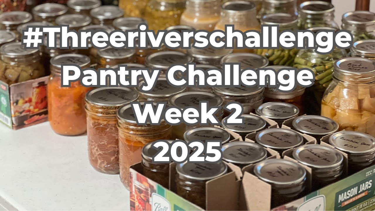 #threeriverschallenge  Week 2 2025 | Pantry Challenge | No Spend January