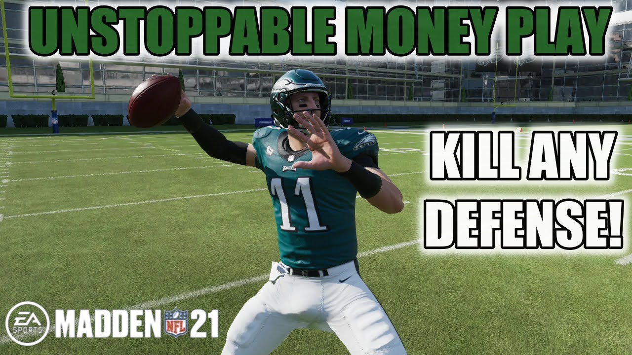 UNSTOPPABLE MADDEN 21 MONEY PLAY! GET FREE TOUCHDOWNS VS THE META DEFENSE! MADDEN 21 OFFENSE TIPS