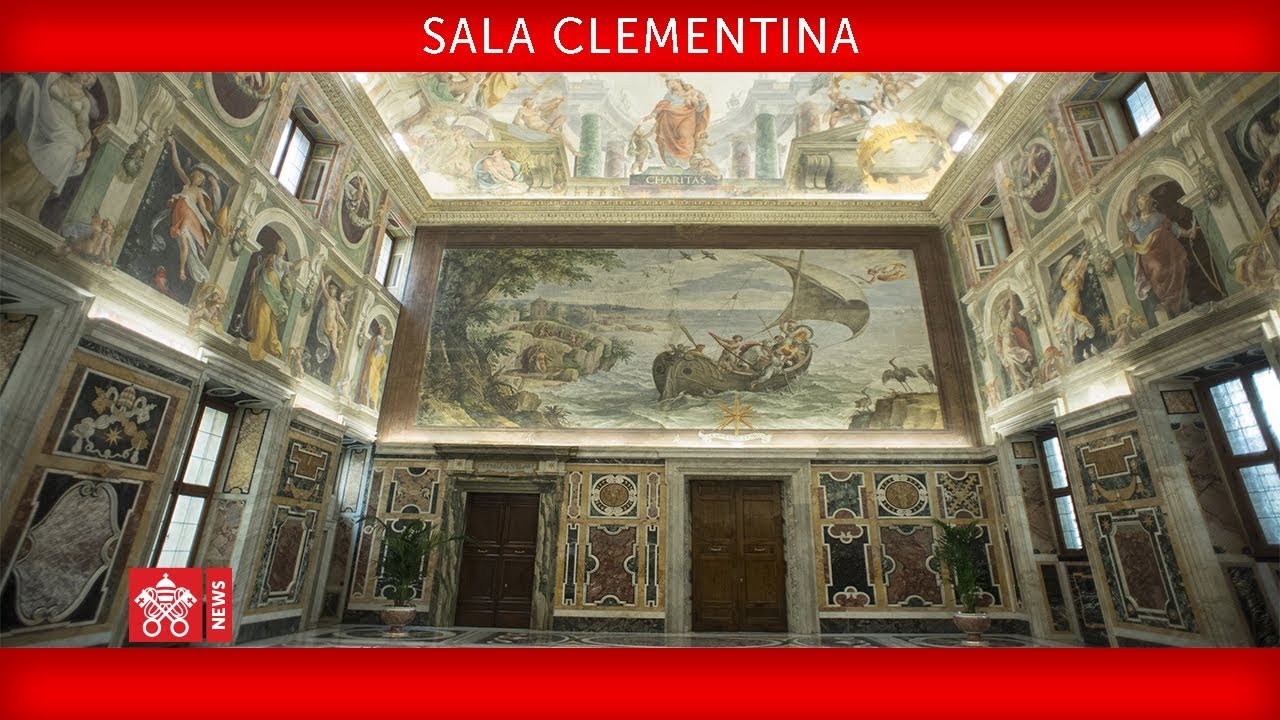 Sala Clementina-Udienza ai partecipanti al Convegno &ldquo;Promoting Digital Child Dignity&rdquo;