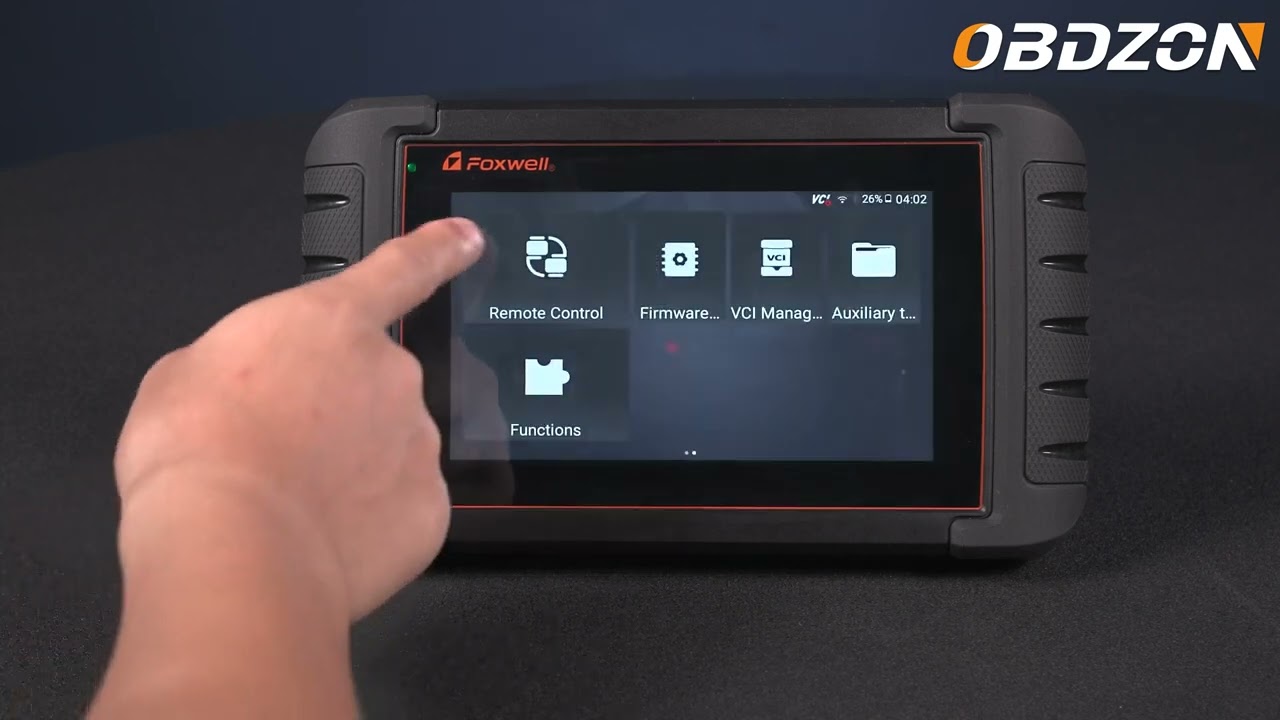 FOXWELL NT809BT Actuation Test 30 Reset Functions TPMS Programming Service Key Programming OBDZON