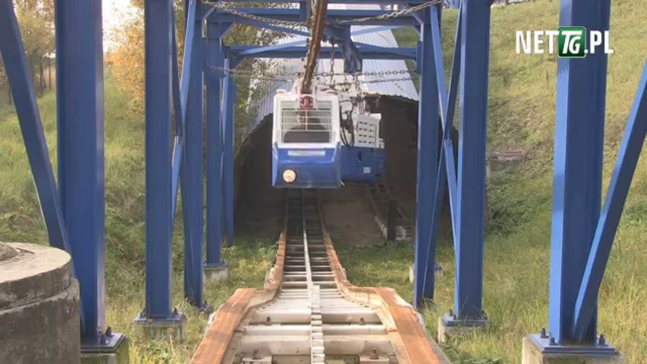 Rollercoaster kolejką podwieszaną