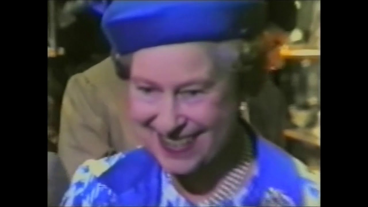 HM Queen Elizabeth II visits Jenners Department Store, Edinburgh - 28th June 1988