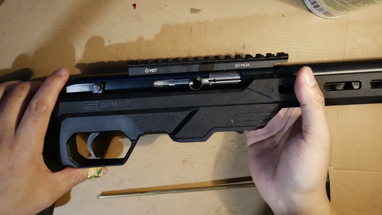 Savage 64 Precision teardown / disassembly, cleaning and reassembly