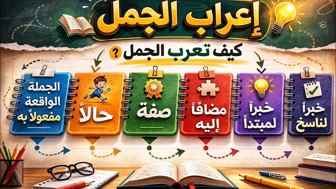 ✨ الجزء الأول :الجملة الواقعة مفعولًا به | أهم جزء في إعراب الجمل