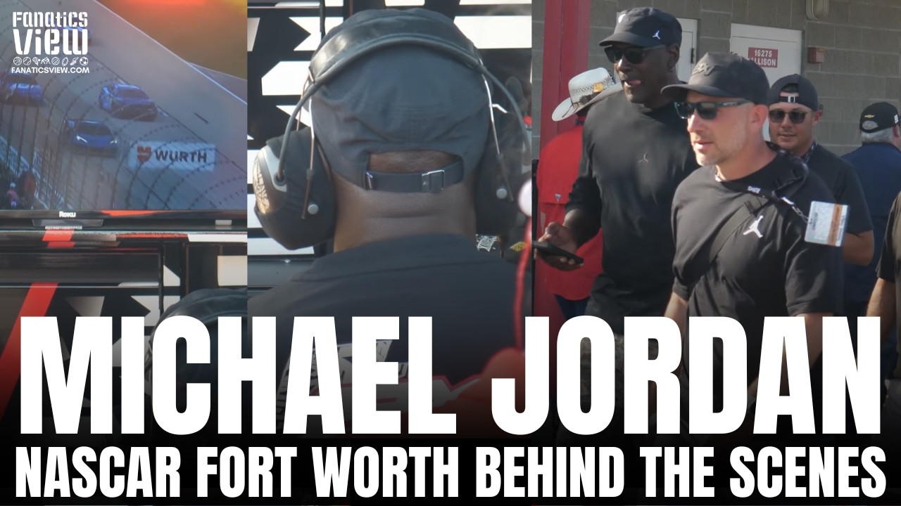Michael Jordan Leads 23XI Racing at Wurth 400 in Fort Worth | NASCAR Behind The Scenes