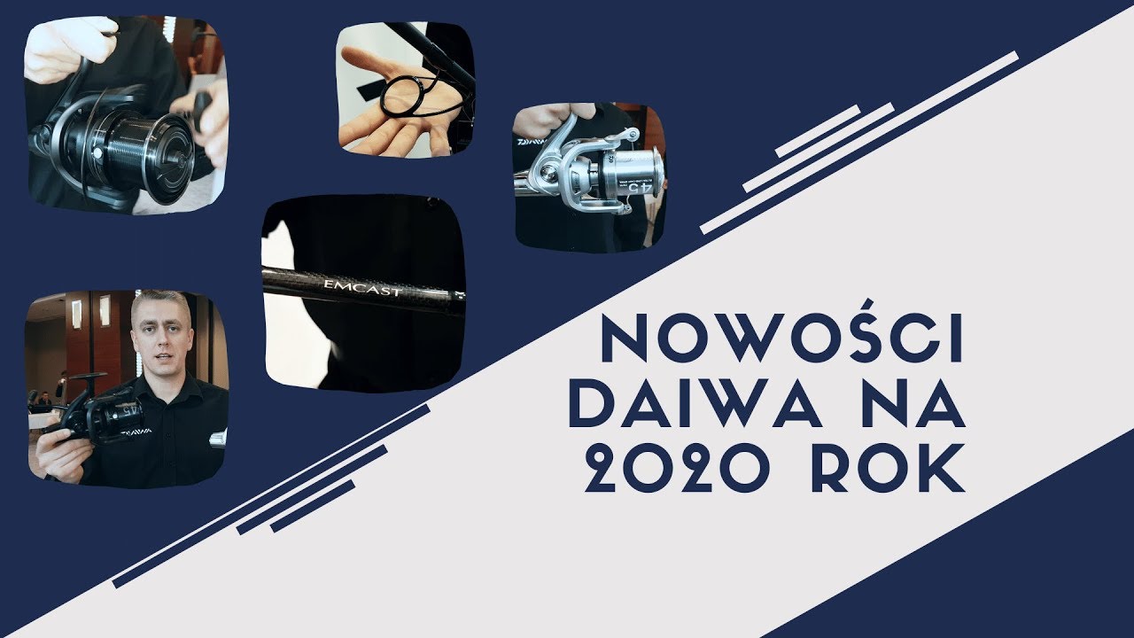 Nowe kołowrotki i wędki karpiowe Daiwa na 2020 rok