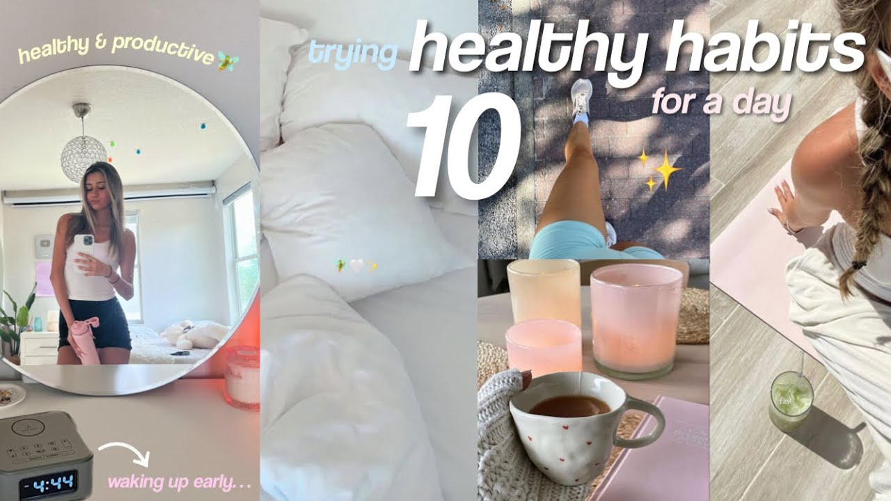 ПОПРОБУЙТЕ 10 ЗДОРОВЫХ ПРИВЫЧЕК НА ОДИН ДЕНЬ✨Эра здоровой девушки + поиск баланса