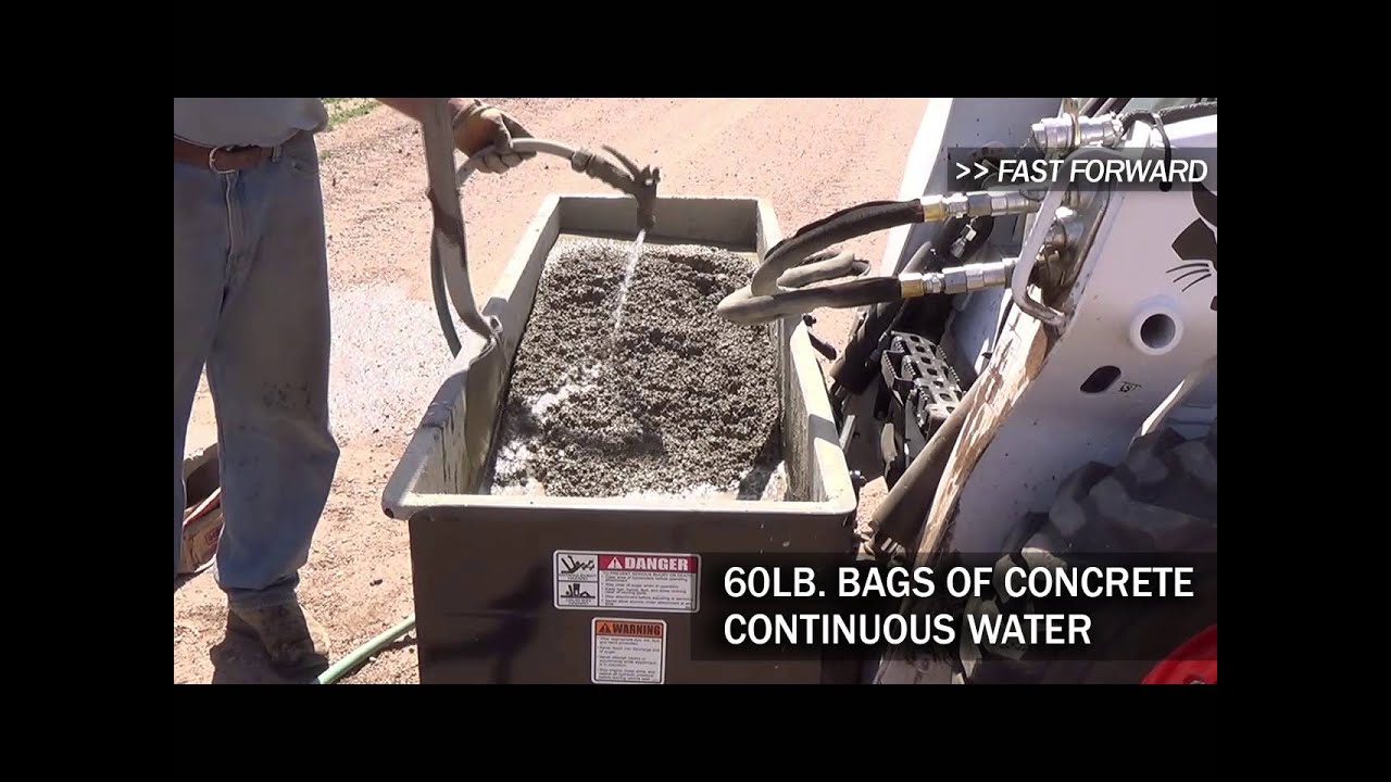 Triple S Skid Steer Attachment - Power Auger Bucket