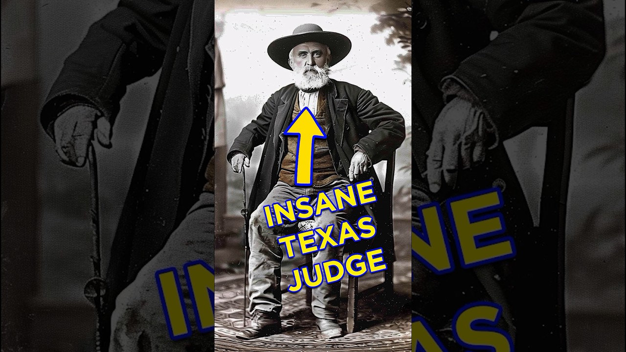 This INSANE Judge Of The Wild West Ruled A Town | Judge Roy Bean #shorts  #legend