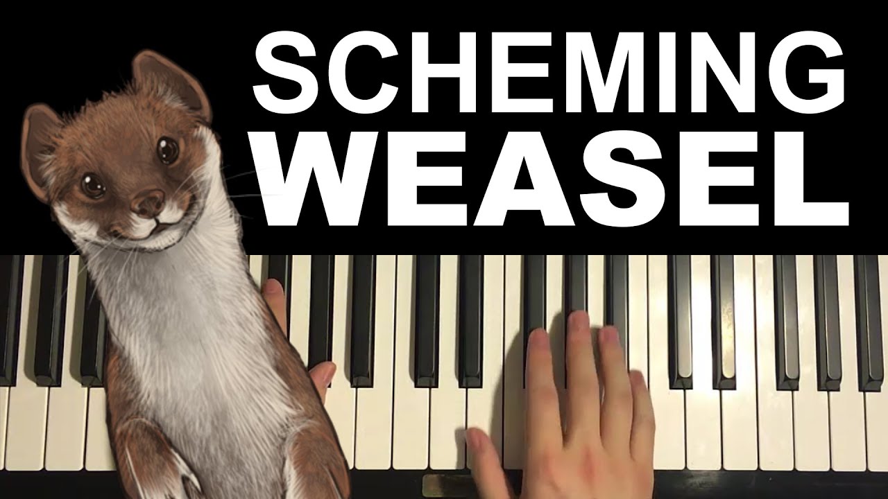How To Play - Scheming Weasel (Piano Tutorial Lesson) | Kevin MacLeod