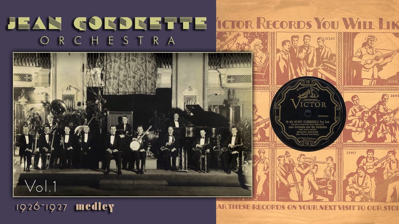 1927, Jean Goldkette Orch. My Pretty Girl, Proud Of A Baby Like You, Sunday, Idolizing, Dinah, HD
