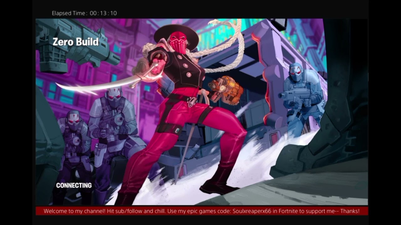 Live stream of playing new season of fortnite (use code: Soulxreaperx66 in fortnite to support me