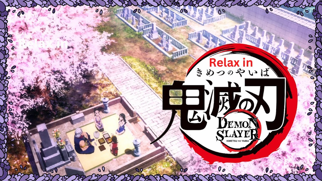 Relaxing Windy Day Ambience in Demon Slayer - Kimetsu no Yaiba - 鬼滅の刃 | Relaxing Anime Sounds