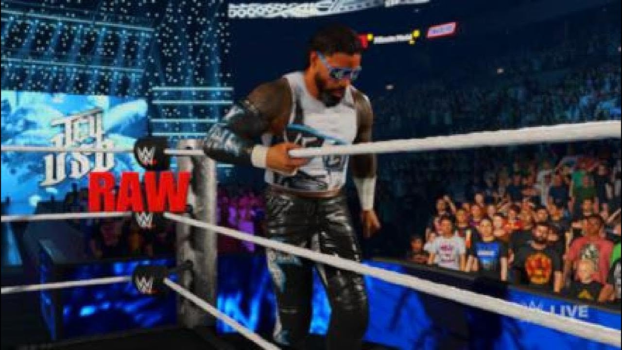 WWE 2K25 RAW JEY USO PROMISES TO WIN THE WORLD HEAVYWEIGHT TITLE!!!!!!!!!