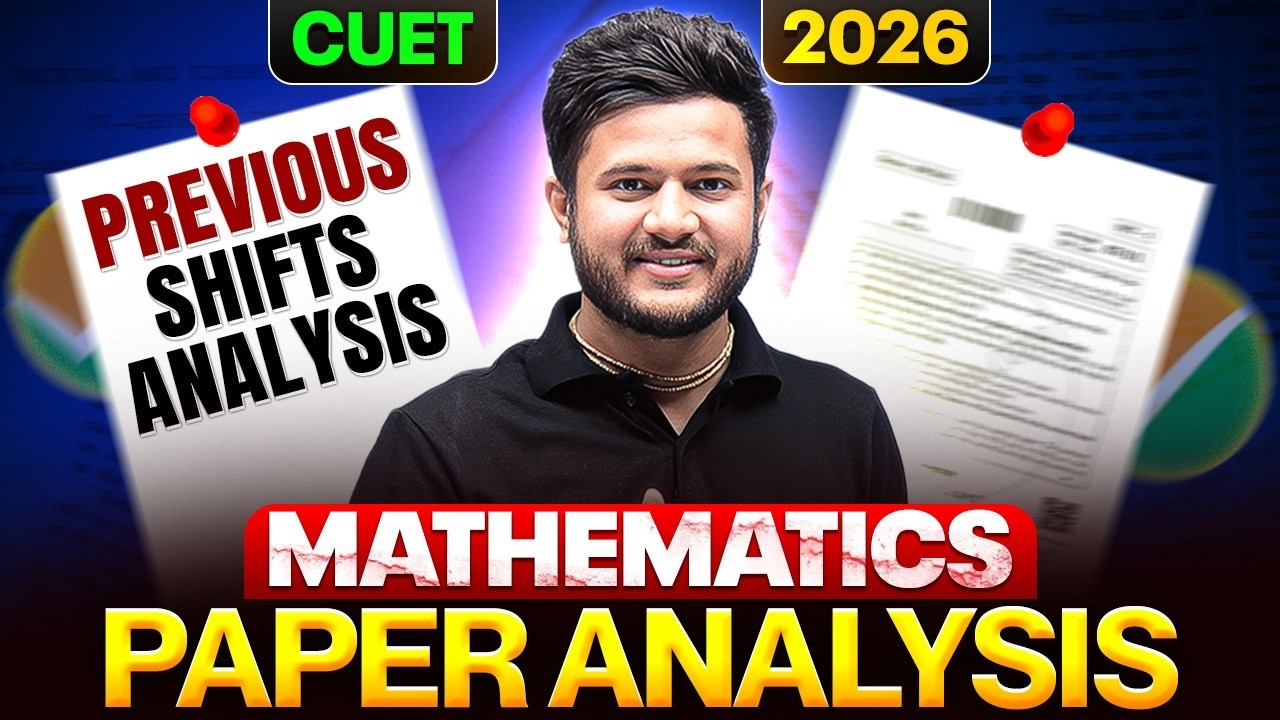 CUET Mathematics 2026 | Paper Analysis | Shift Wise Review + Answer Key | By Deepak Sir