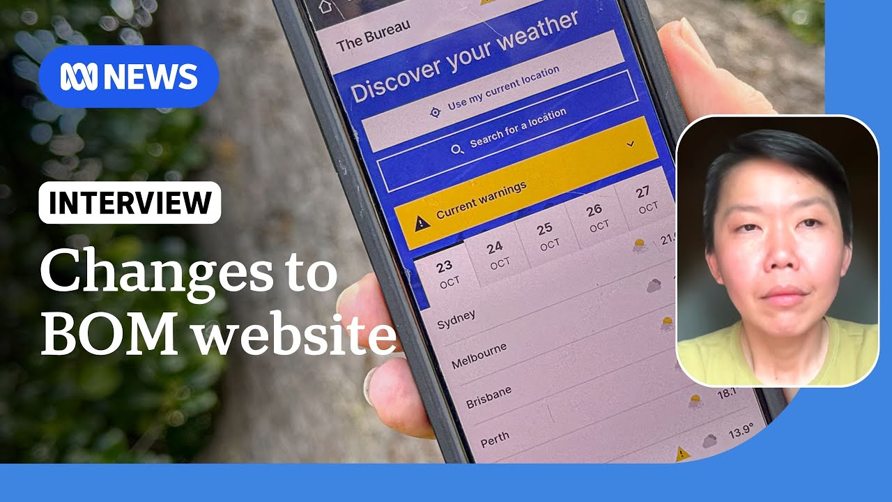 UI design expert unpacks 'problematic' BOM website changes | ABC NEWS