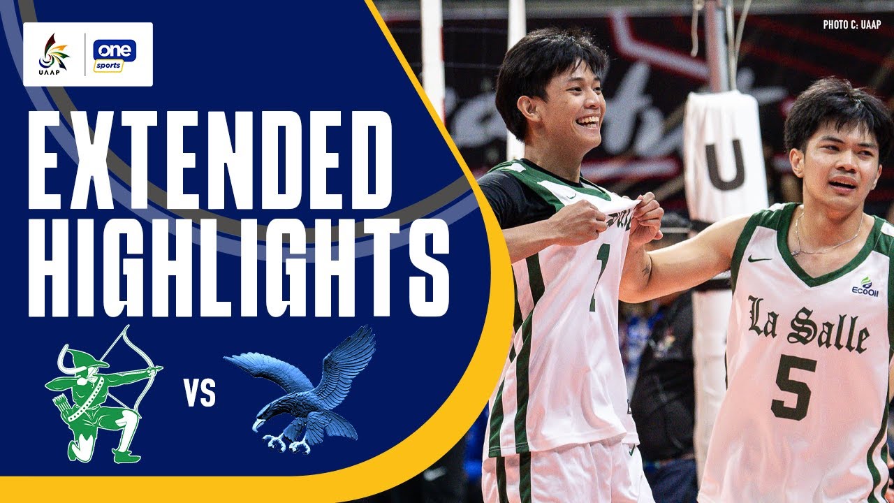 DLSU vs. Ateneo | EXTENDED HIGHLIGHTS | UAAP SEASON 87 MEN'S VOLLEYBALL ROUND 2 | APRIL 2, 2025