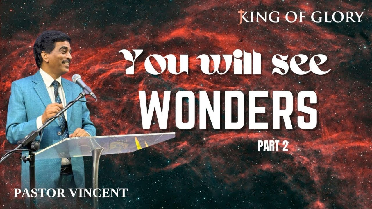 01 Mar 2026 | 2nd Service | Sr.  Ps. Vincent |You will see wonders | Part 2| KOG Singapore