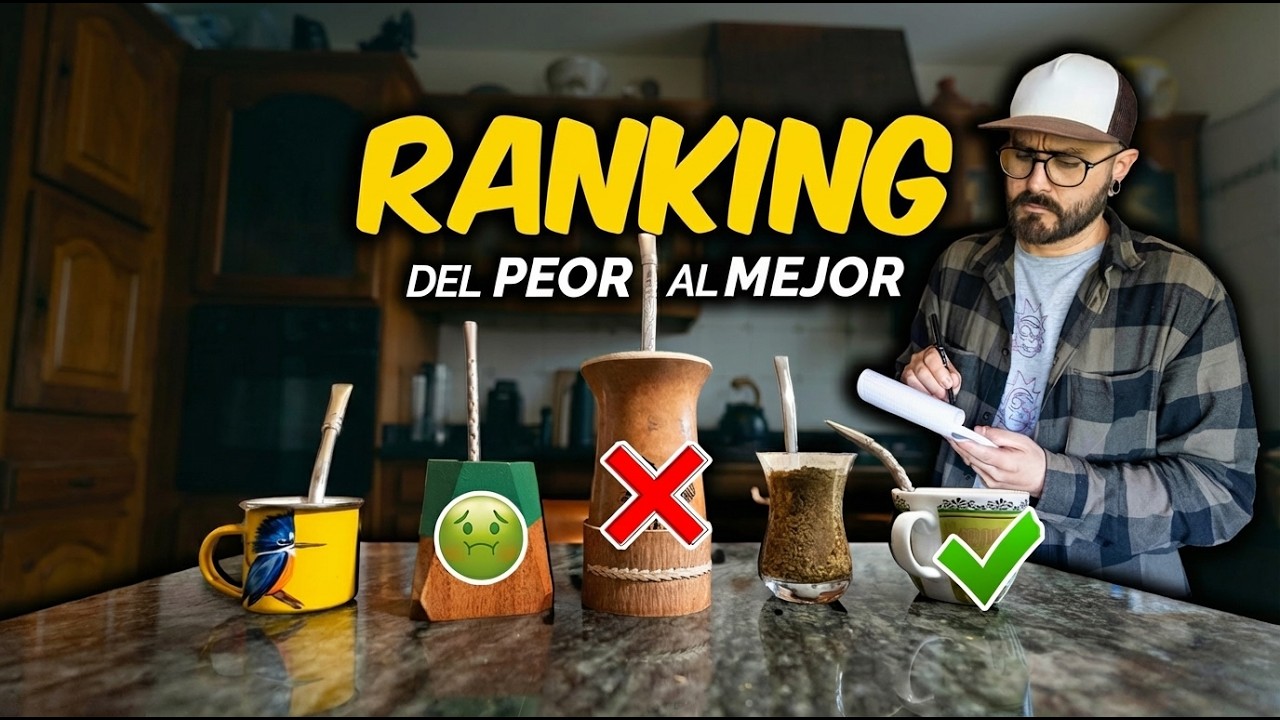 Preparo MATE en 5 RECIPIENTES diferentes... CUÁL es el MEJOR?