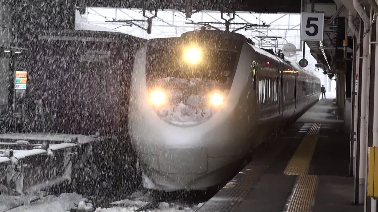 北陸本線 特急はくたか681系3号 高岡駅発車メロディー 越後湯沢行き