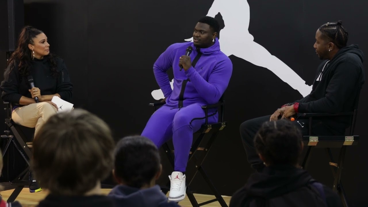 Zion Williamson On Become A Jordan Brand Athlete