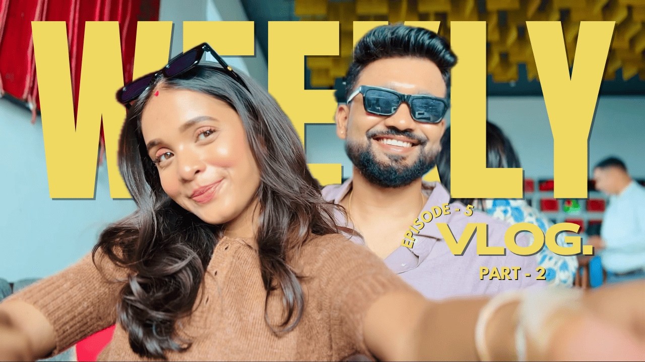 This Week Was About Her ❤️ | Flower Market Surprise, Bday & Quiet Moments | Weekly Vlog Ep 5 (P 2)
