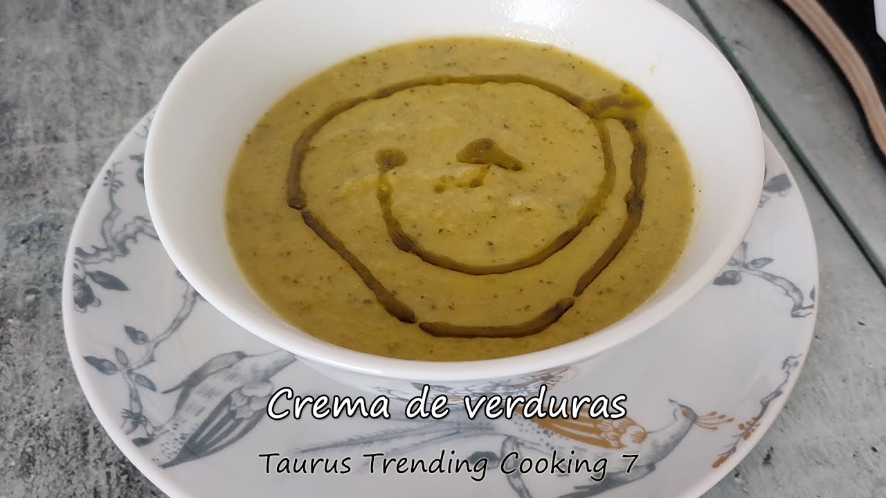 Crema de verduras en Taurus Trending Cooking 7