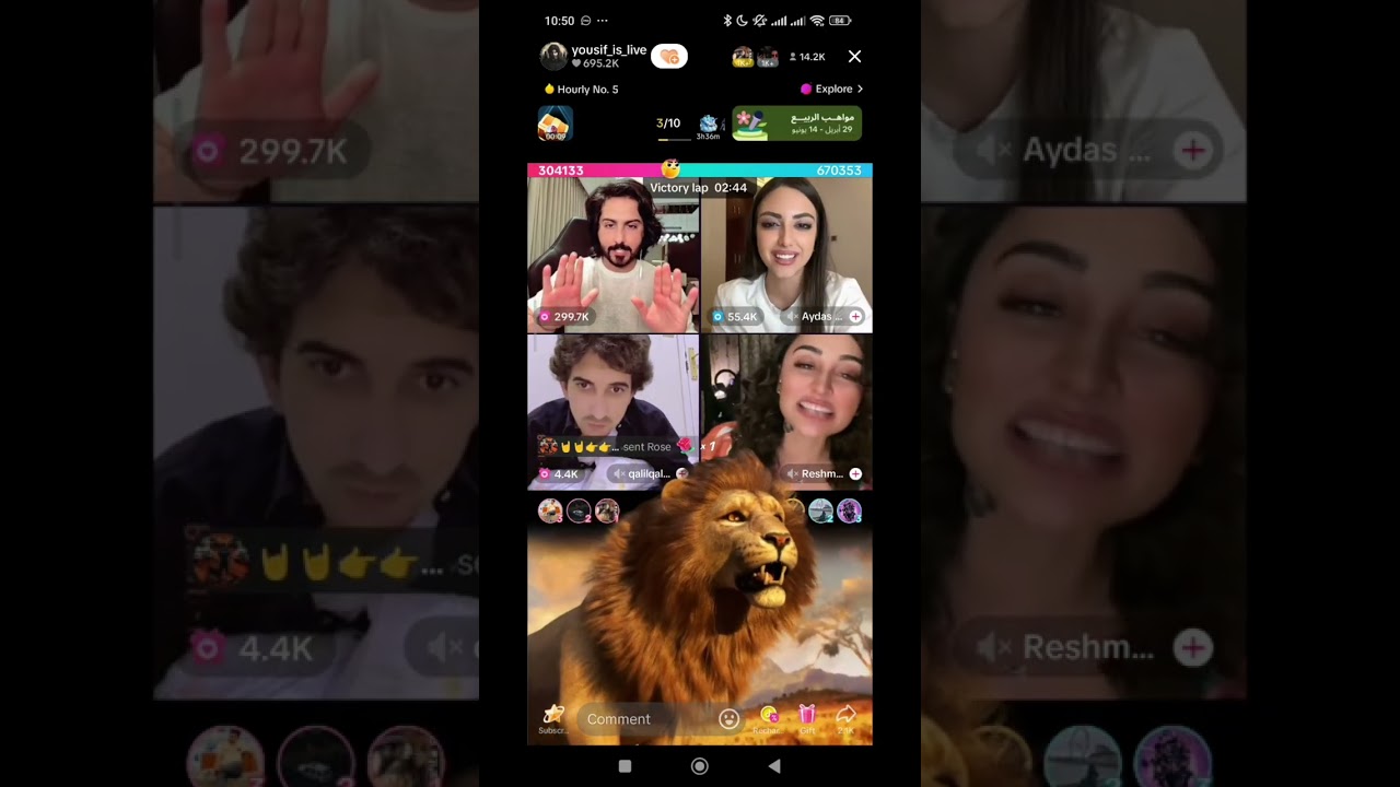 yousif tiktok live match ( part 1) tiktoklive match #youtube #live #musicapp #viral #duet #yousuf