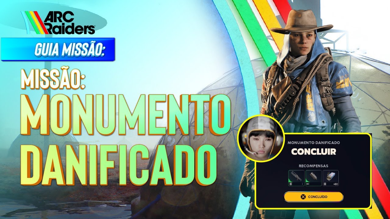 Guia ARC Raiders | Como Concluir a Missão Monumento Danificado (Broken Monument) | Passo a Passo