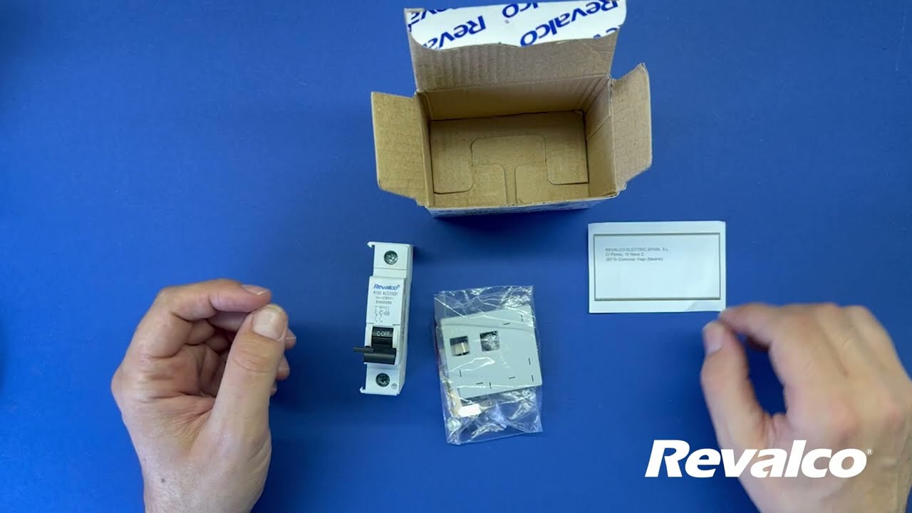 RV30ACCOS31+RV30BC216 Protector Sobretensiones permanentes y transitoria Monofásico UNBOXING Revalco