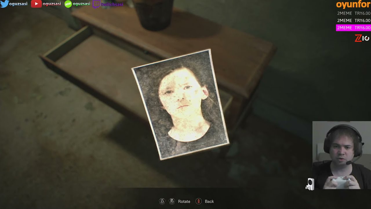Resident Evil 7 Biohazard - Bölüm 3 - Canlı Yayın - oguzsasi