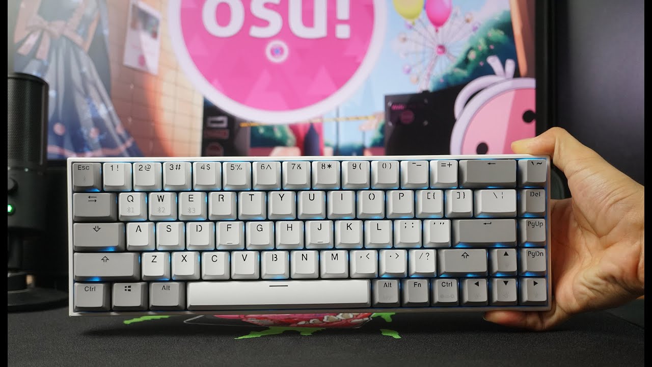 Flesports F12 68 Key Wireless Mechanical Keyboard Review