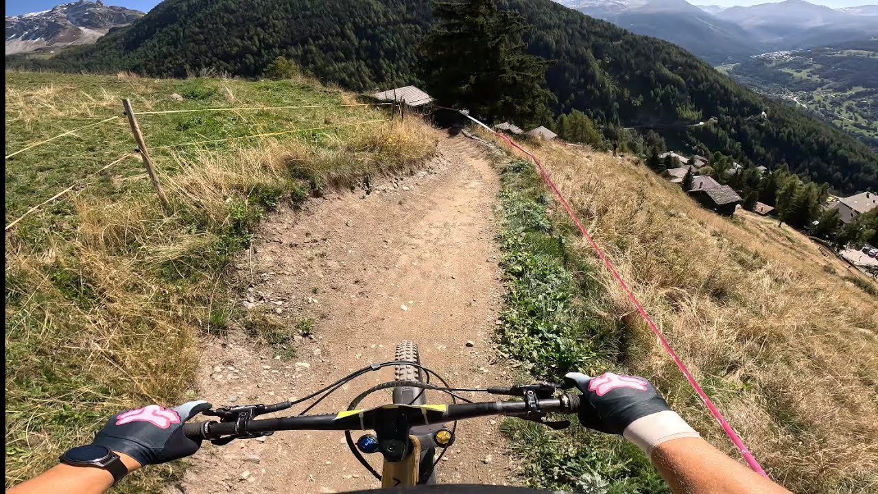 5th place POV Hot-Trail St-luc 2023 race run