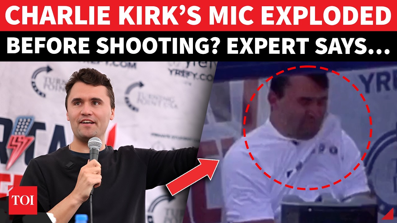 'MIC EXPLOSION...': Charlie Kirk Case Rocked By New Proof; Gun Expert Debunks MOSSAD, CIA Theory