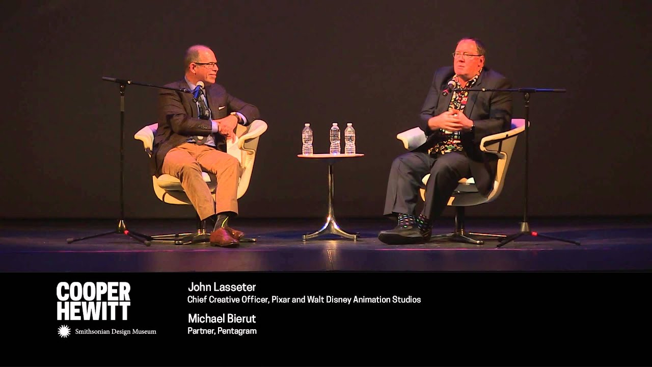 Pixar's John Lasseter in Conversation with Michael Bierut (2 of 2)