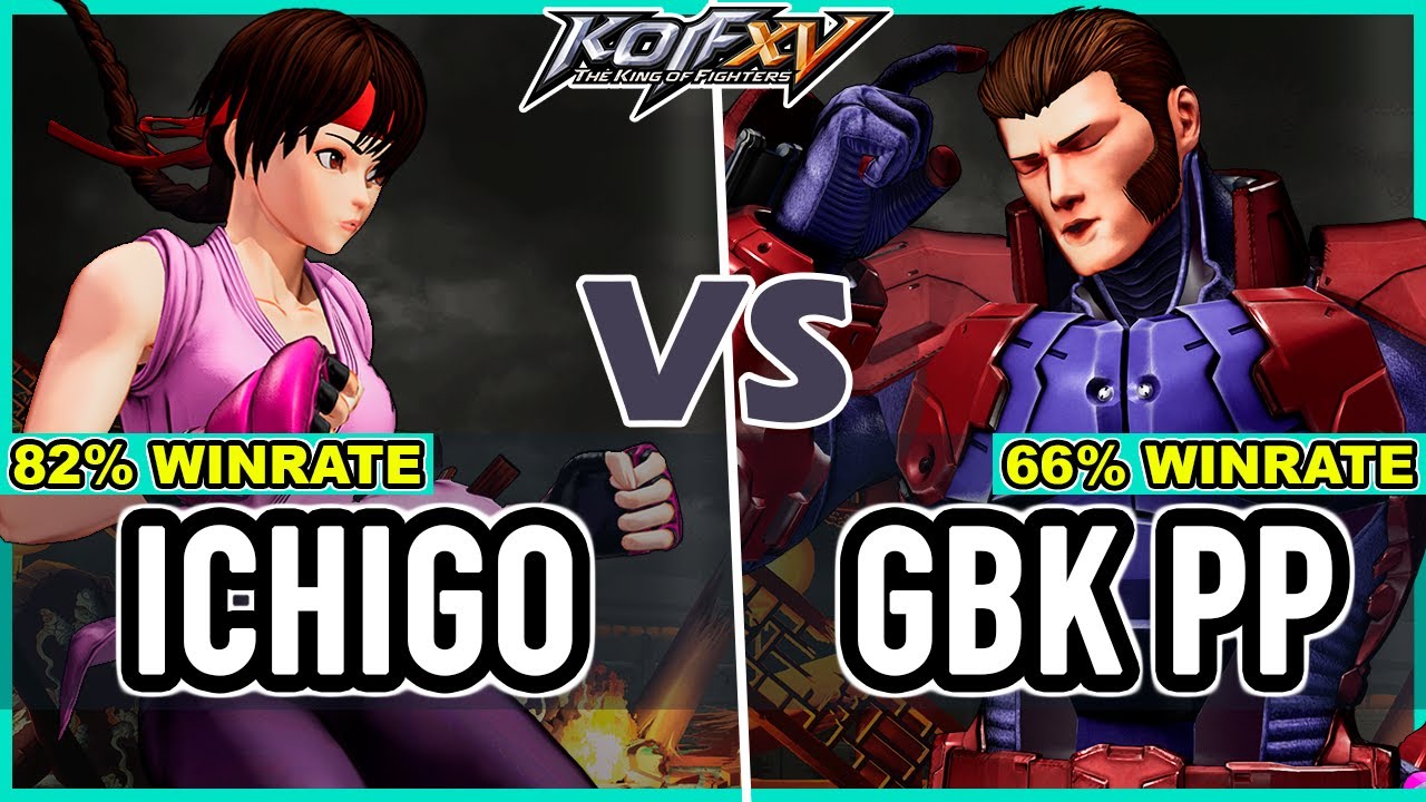 KOF XV 🔥 Ichigo (Yuri/Shingo/Kim) vs GBK PP (Antonov/Maxima/Haohmaru)