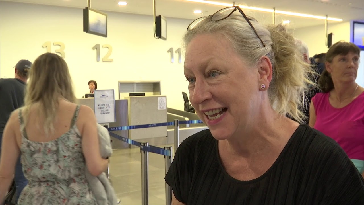 Monarch customers express mixed emotions at Gibraltar Airport