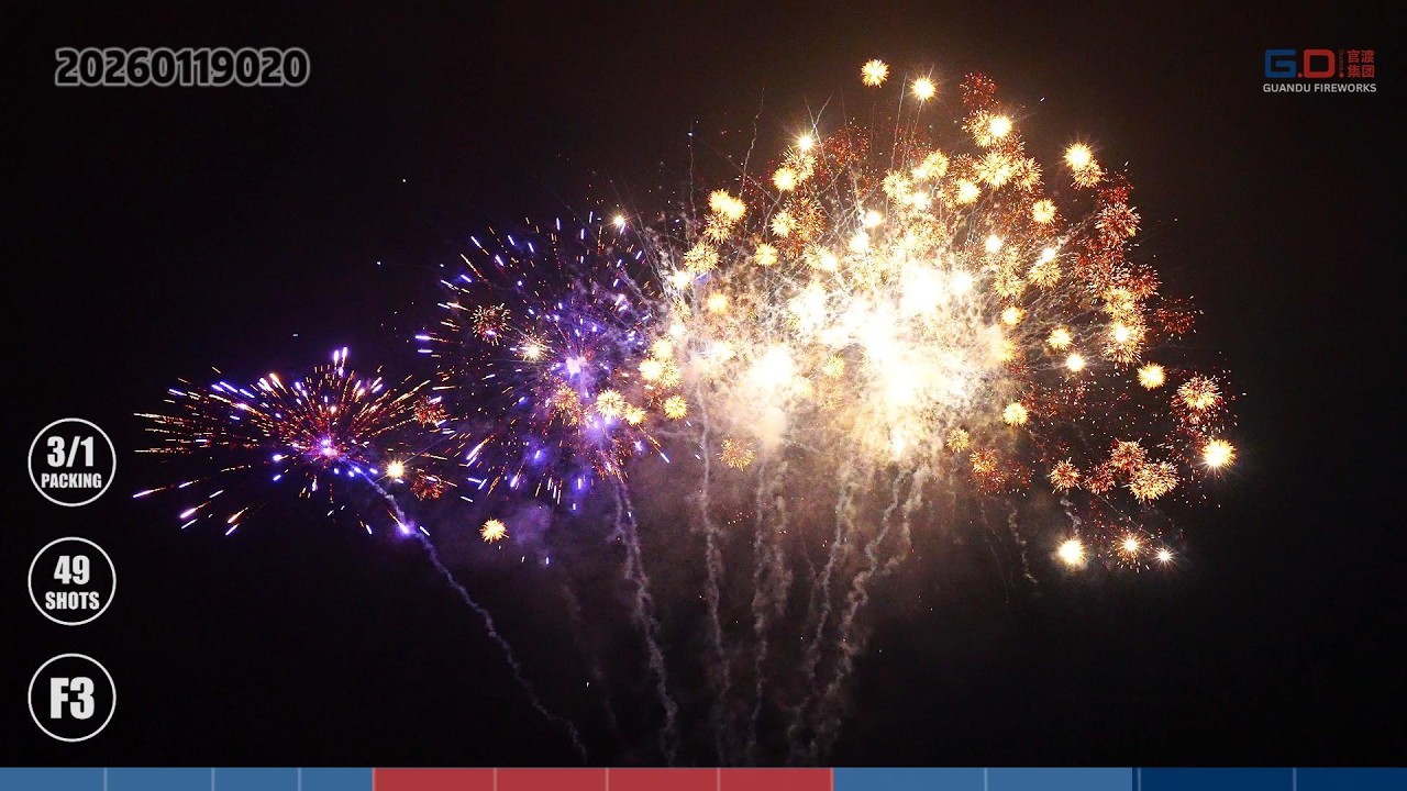 2026.01.19 NEW ITEMS - PART2 | SHAPE - F | GUANDU FIREWORKS