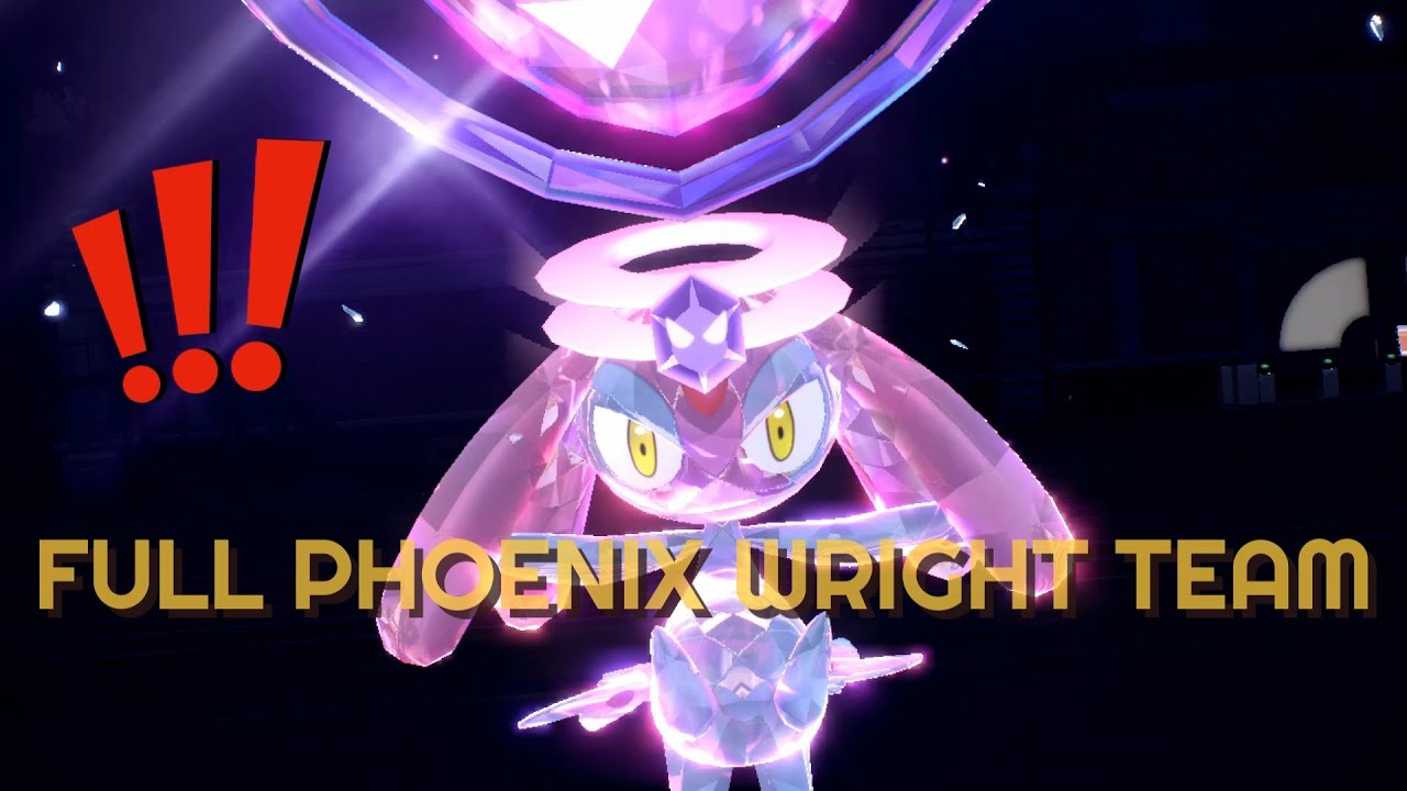 FULL PHOENIX WRIGHT TEAM! Pokémon Scarlet/Violet Wi-Fi Battle