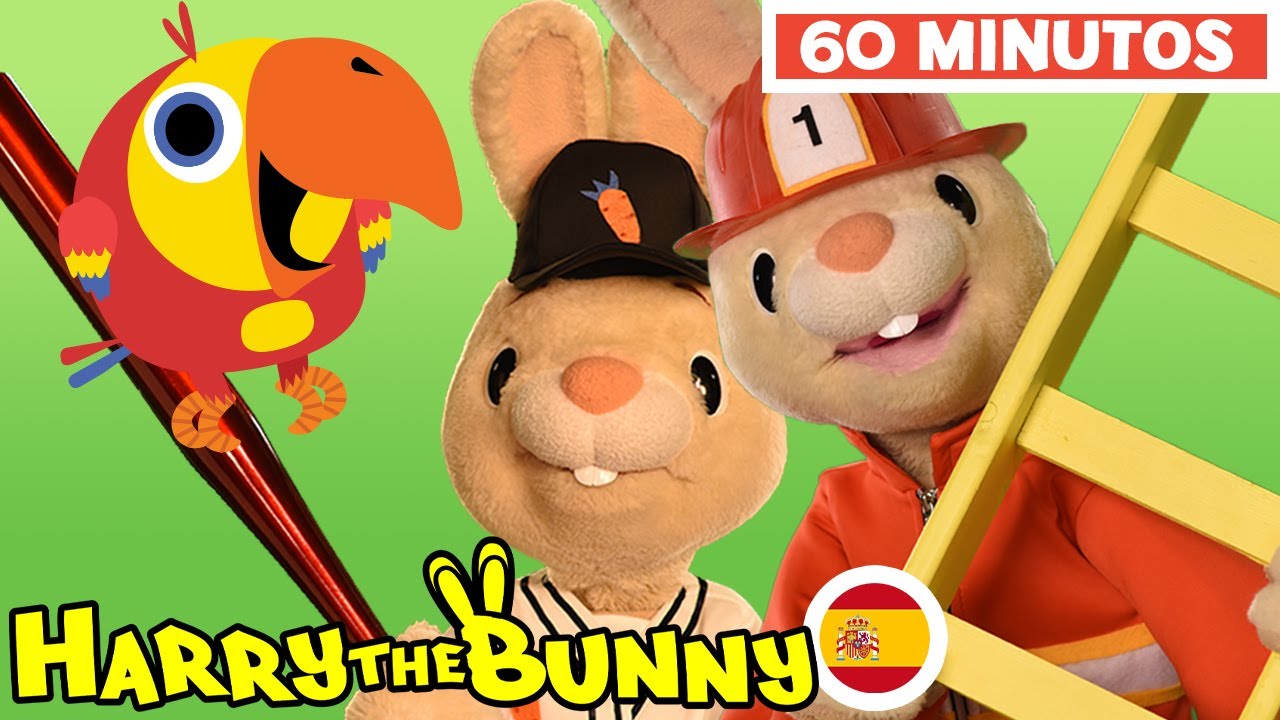 Harry y Larry | Capitulos Completos de Palabras y Vocabulario para Niños | @BabyFirst Español ​