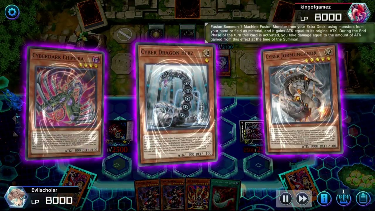 Kashtira Vs Cyber Dragon
