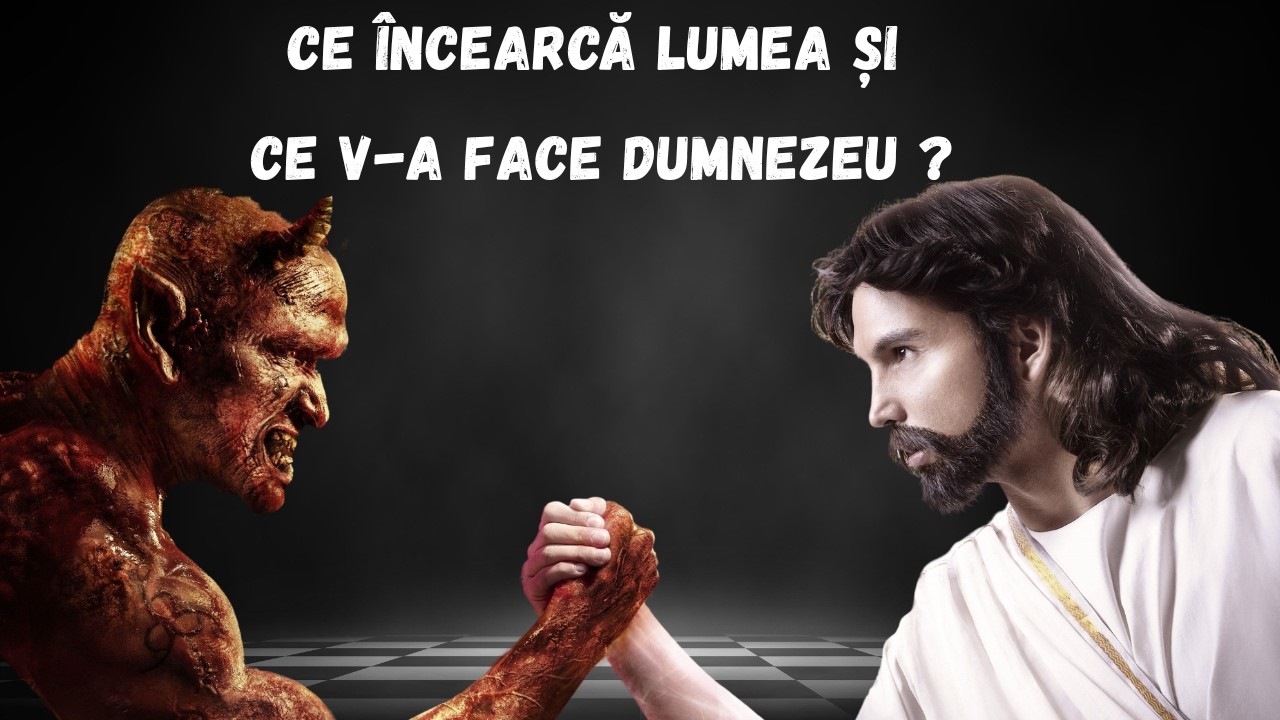 CE INCEARCA LUMEA SI CE V-A FACE DUMNEZEU?