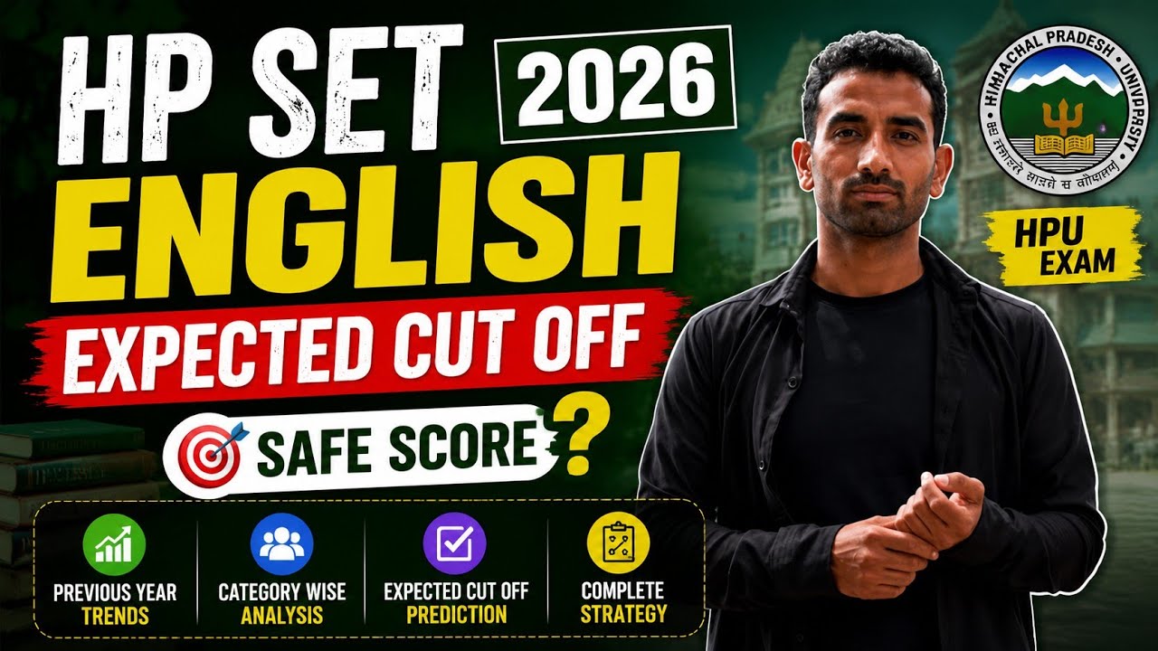HP SET English Exam Expected Cut Off 2026