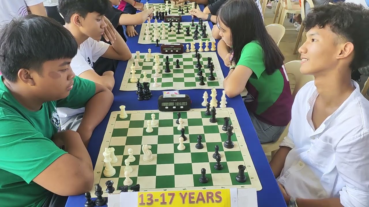 Jonas Gonzales (White) VS Lance Daniel Aquito (Black)