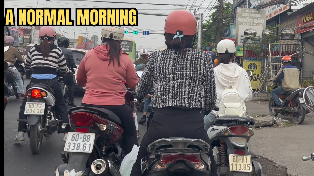 Morning Commute in Vietnam 🇻🇳 | POV Street Life | N26