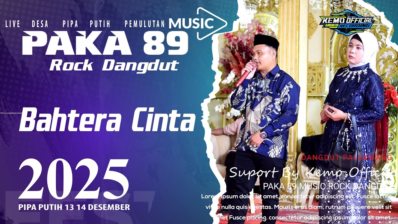 Bahtera Cinta ❗ Mr, Kades Pematang Bungur ❗ PAKA 89 Music Dangdut ❗ Live Desa Pipa Putih
