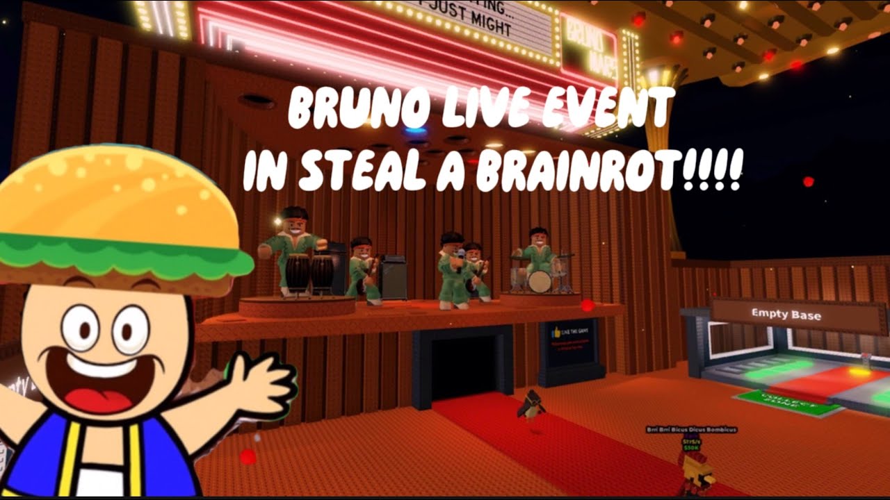 BRUNO MARS EVENT IN STEAL A BRAINROT
