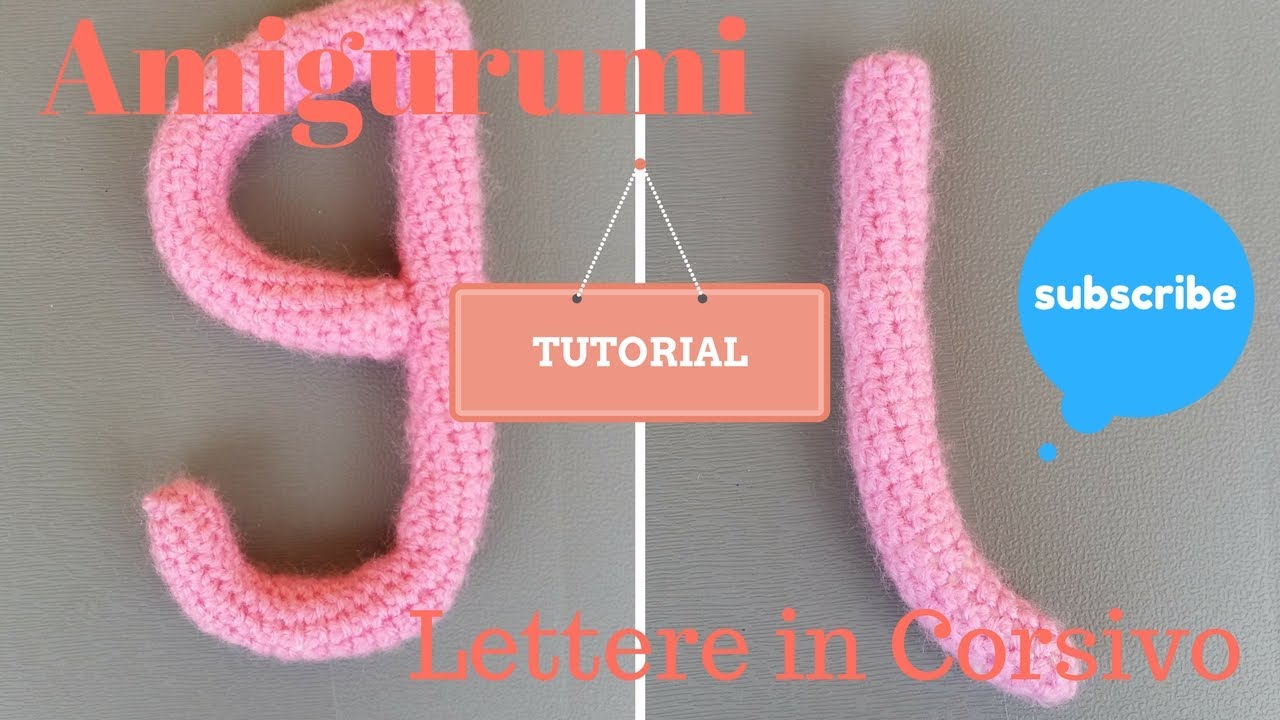 Amigurumi Alfabeto: Lettere 