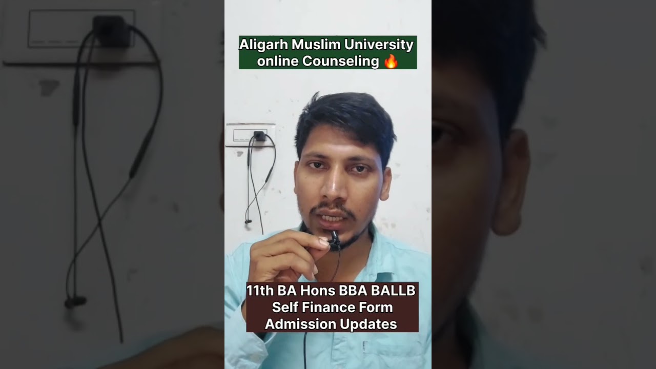 AMU Online Counselling date 2026 AMU Admission process 2026 #amu #jamia #admissionupdate