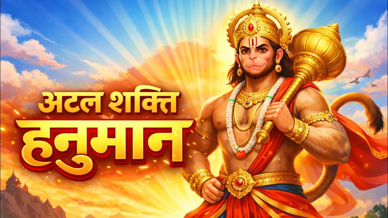 अटल शक्ति हनुमान | Powerful Hanuman Bhakti Song | Hanuman Ji Bhajan | Jai Bajrangbali